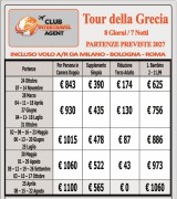 Tour della Grecia 2027